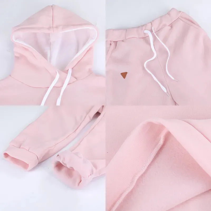 2 Pcs Fleece Tracksuit