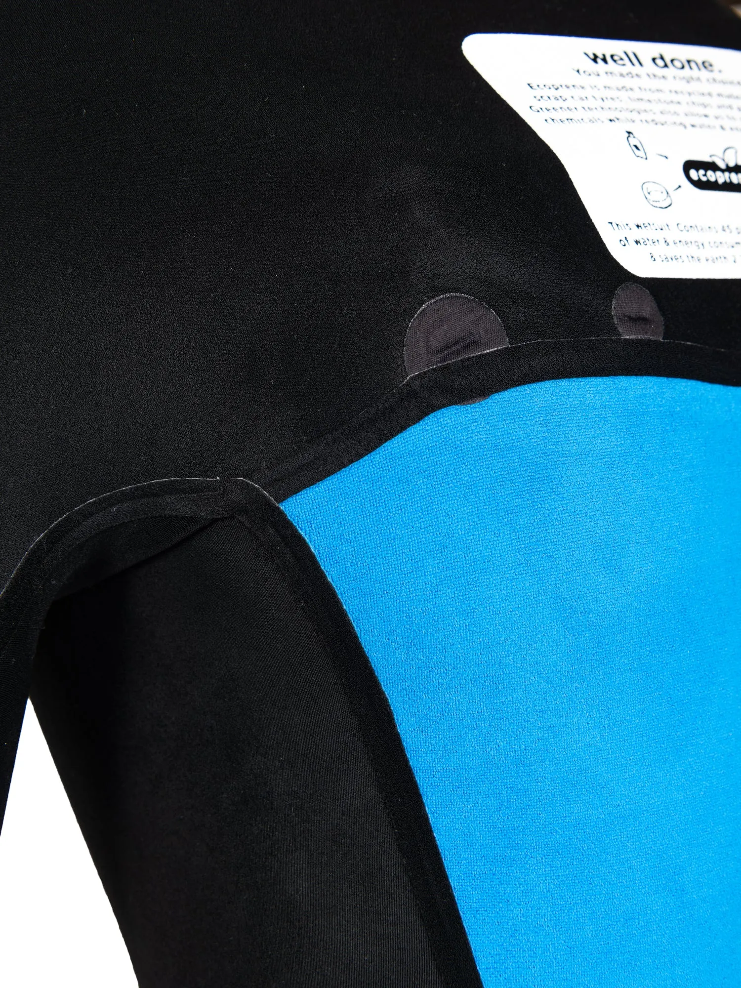 A Series Ecoprene 3/2 Chest Zip Long Sleeve Steamer Wetsuit
