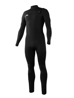 A Series Ecoprene 3/2 Chest Zip Long Sleeve Steamer Wetsuit