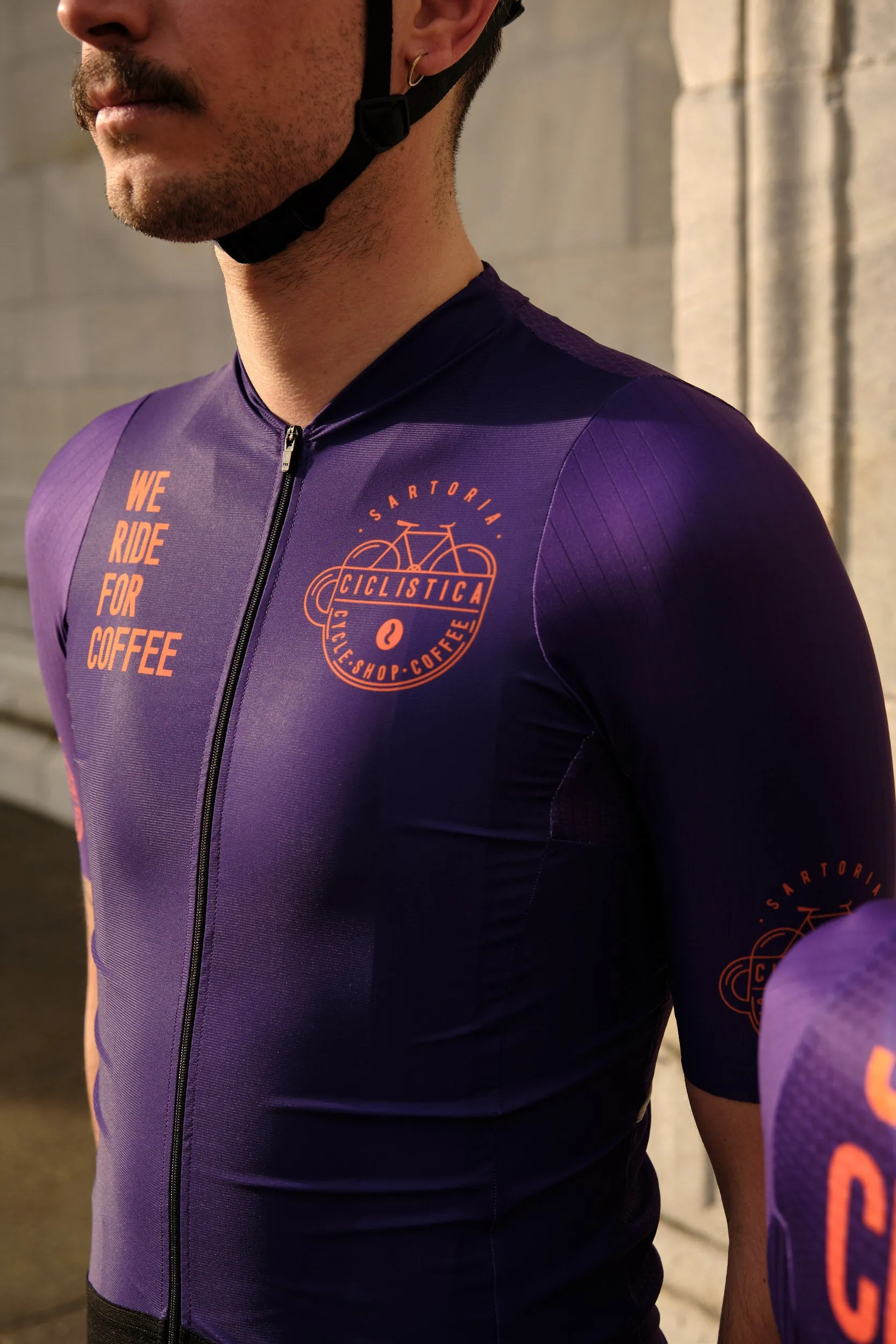 Aero Jersey - Purple / Orange