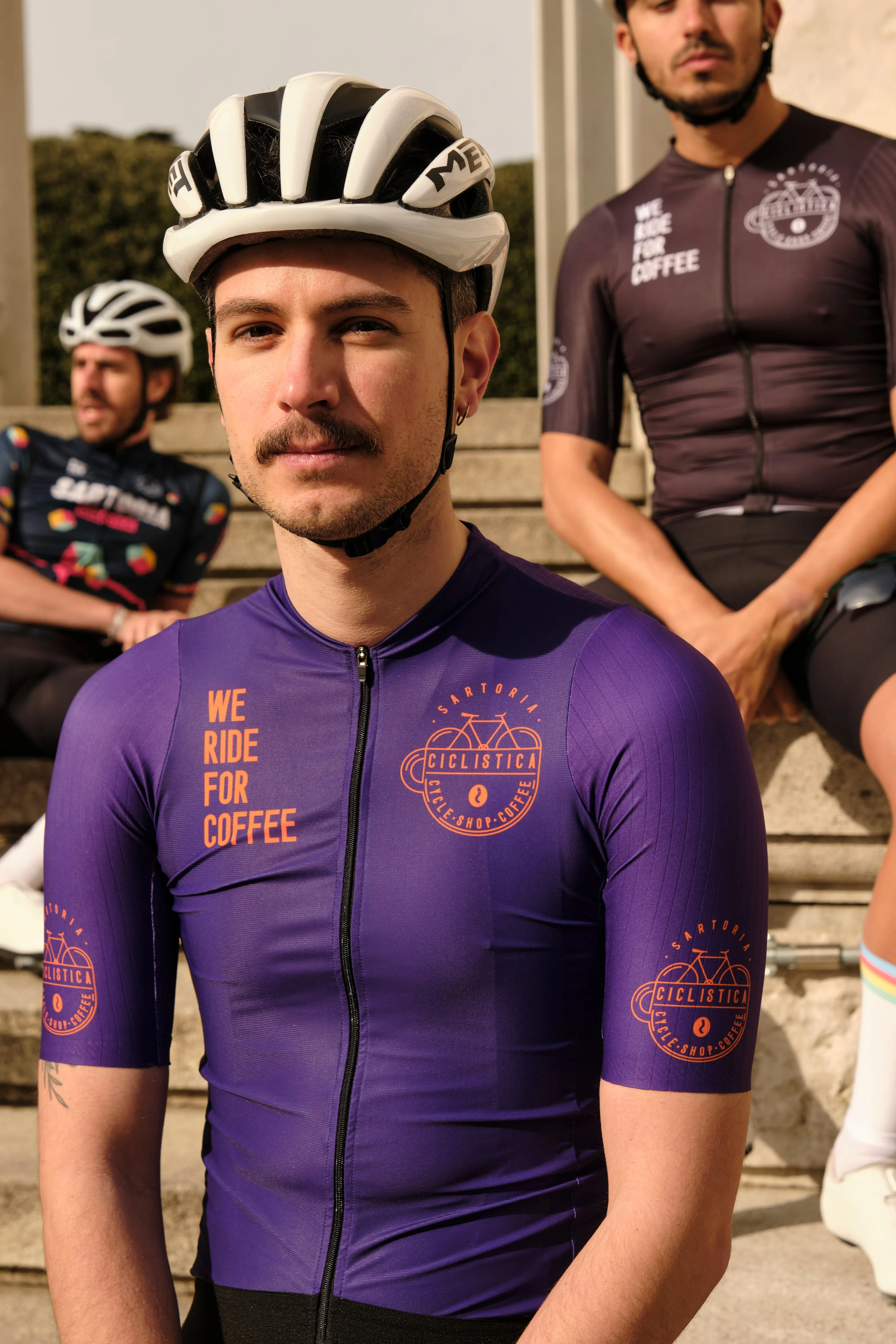 Aero Jersey - Purple / Orange