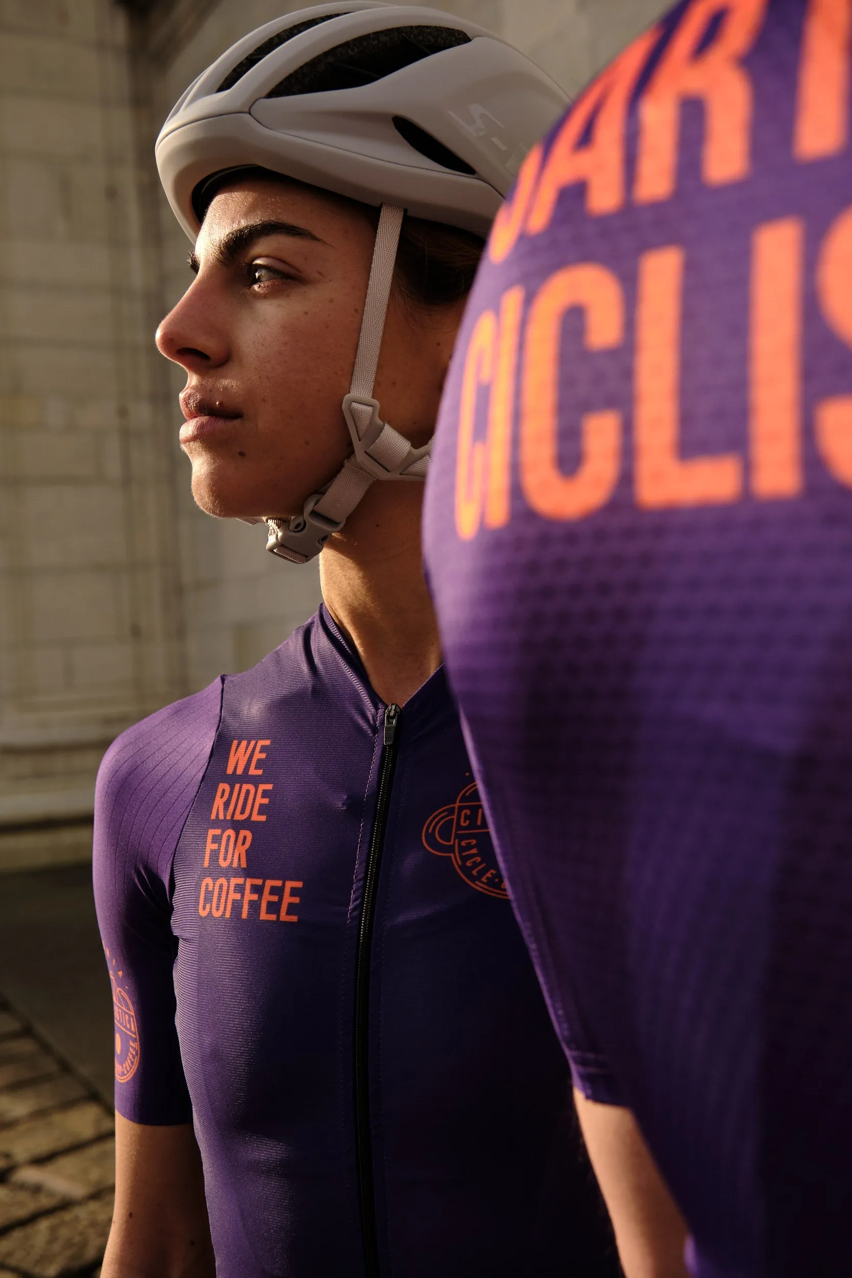 Aero Jersey - Purple / Orange
