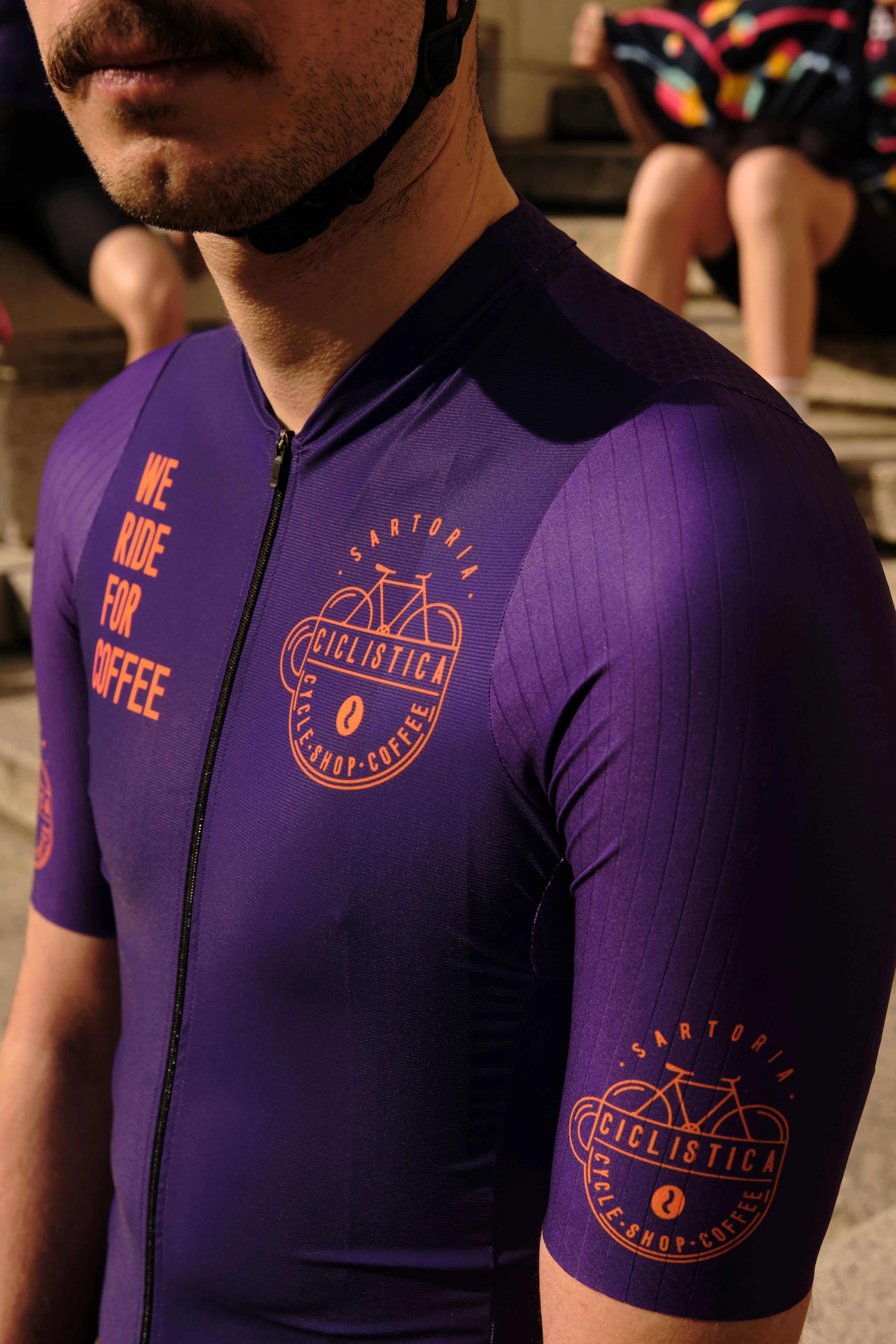 Aero Jersey - Purple / Orange