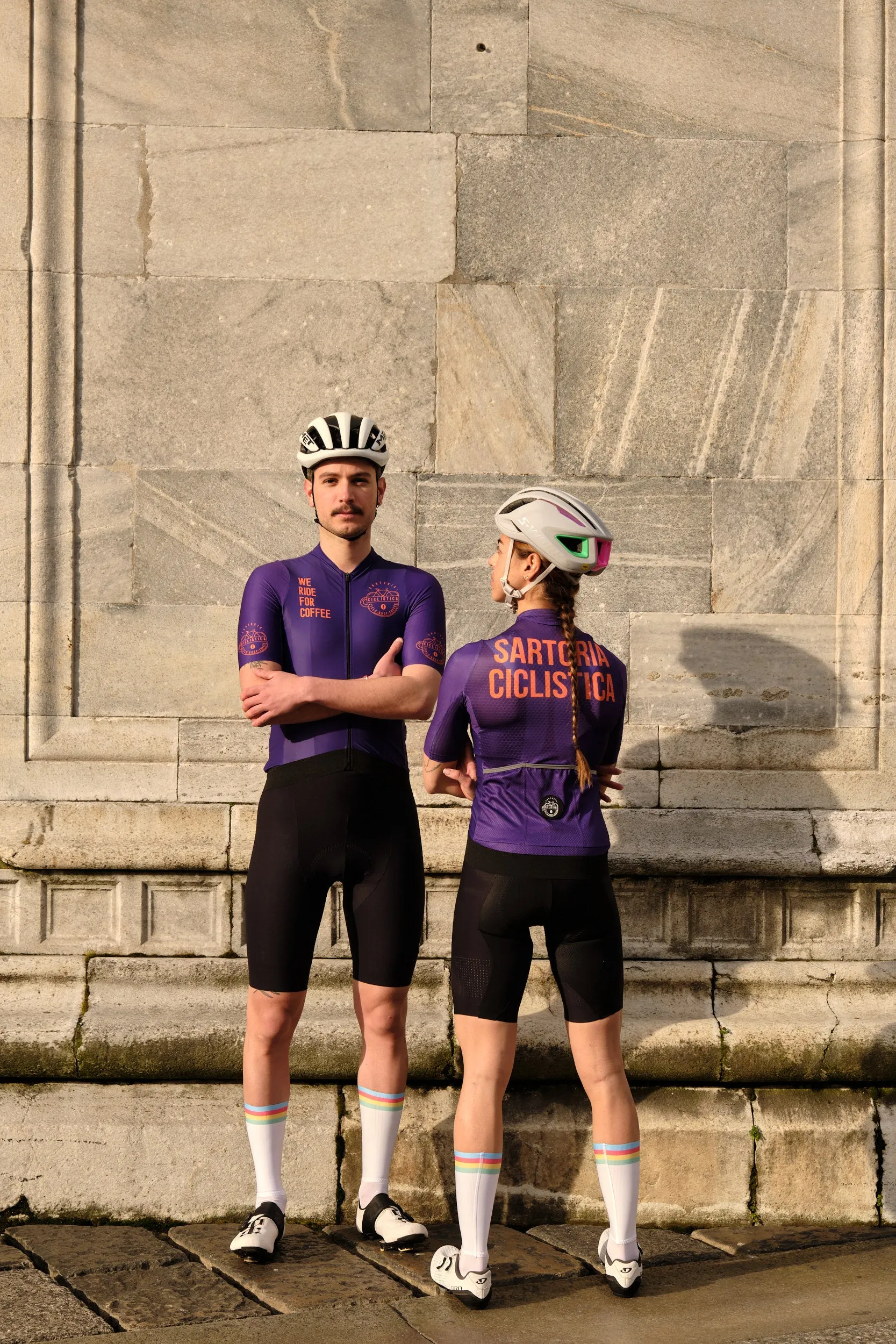 Aero Jersey - Purple / Orange