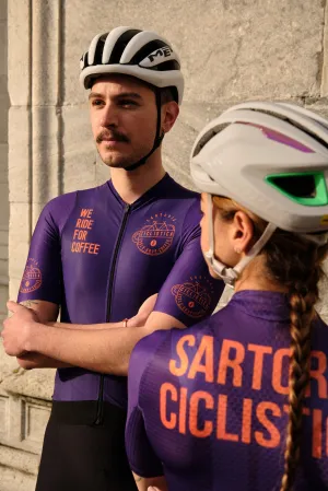 Aero Jersey - Purple / Orange