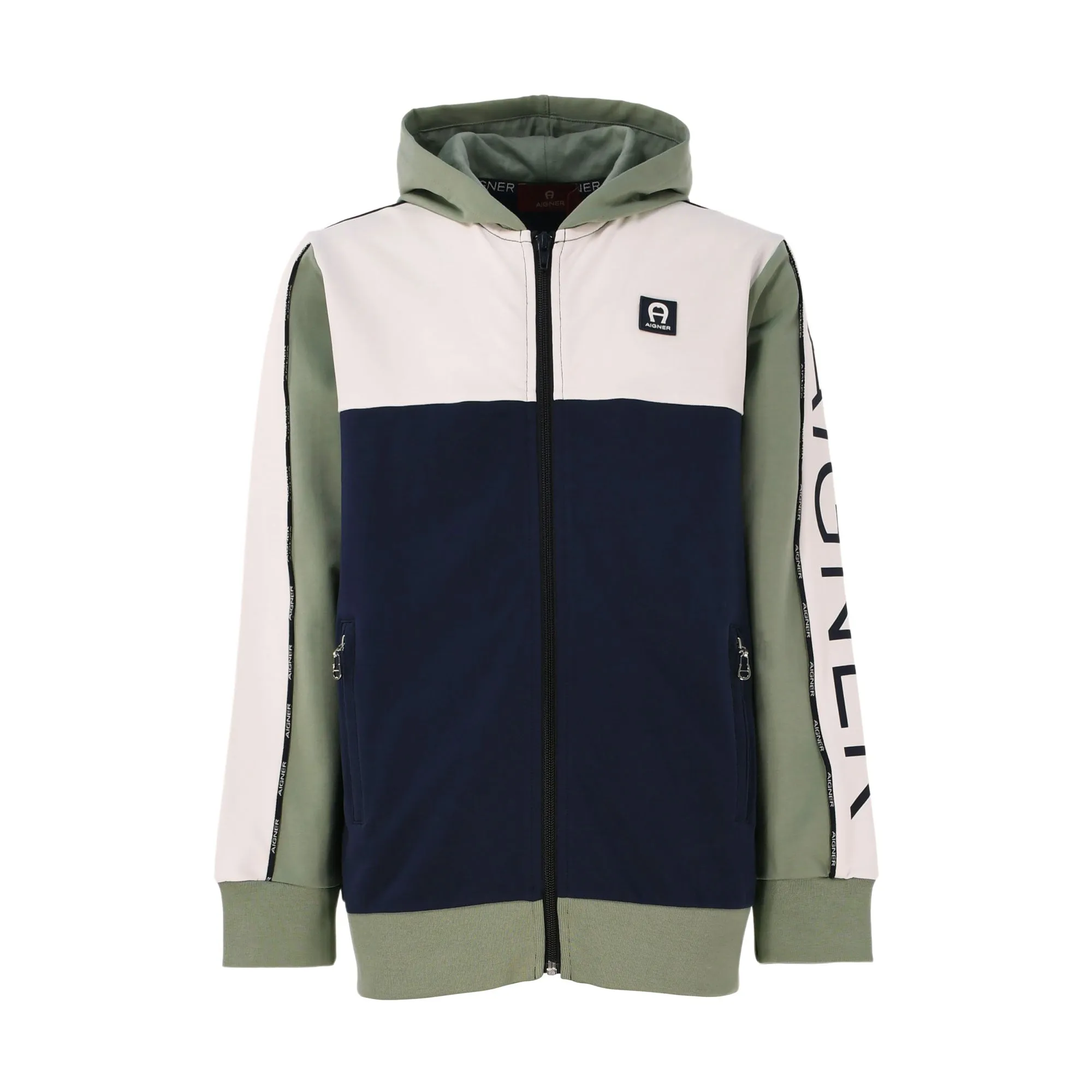 Aigner Kids Hooded Jogging Suit