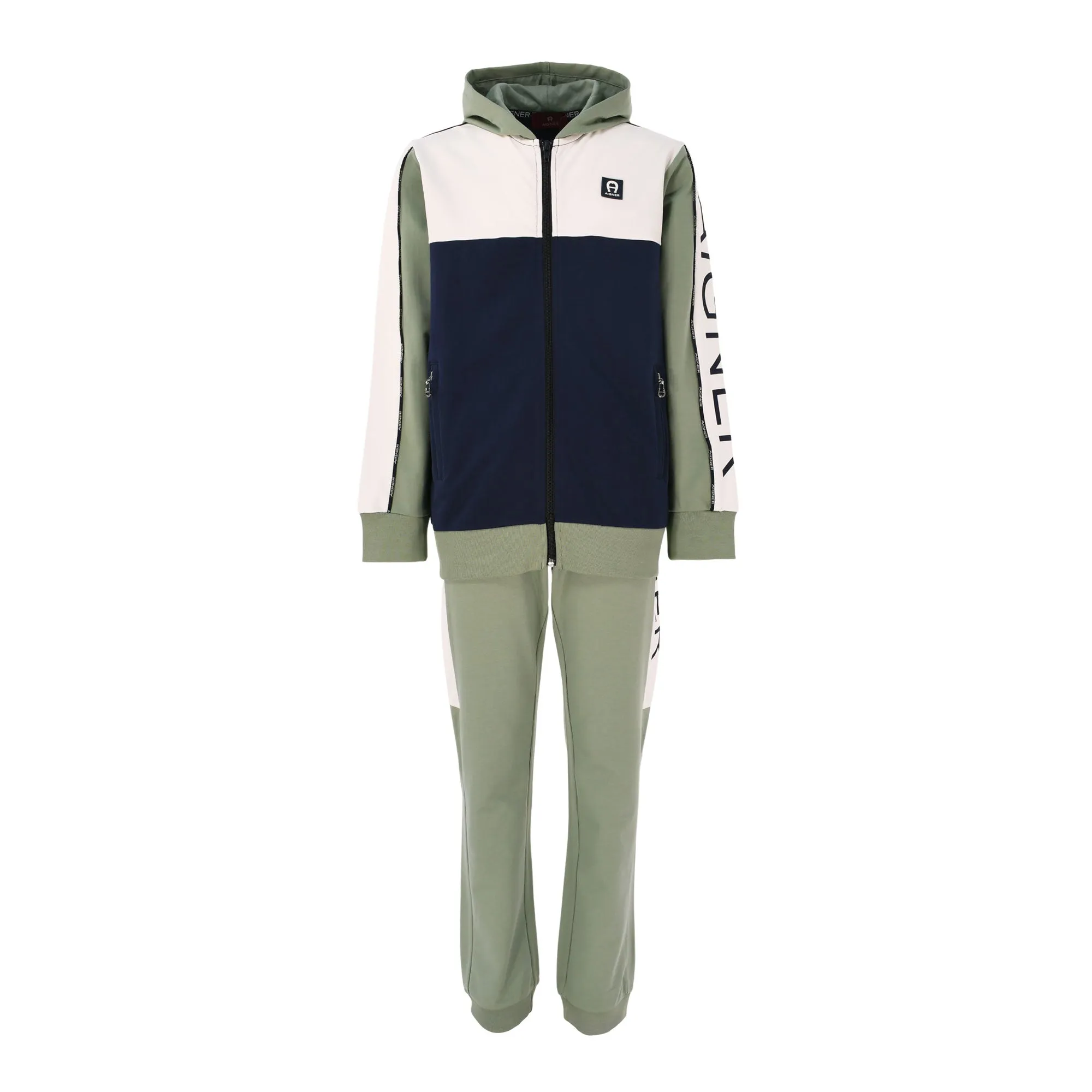 Aigner Kids Hooded Jogging Suit