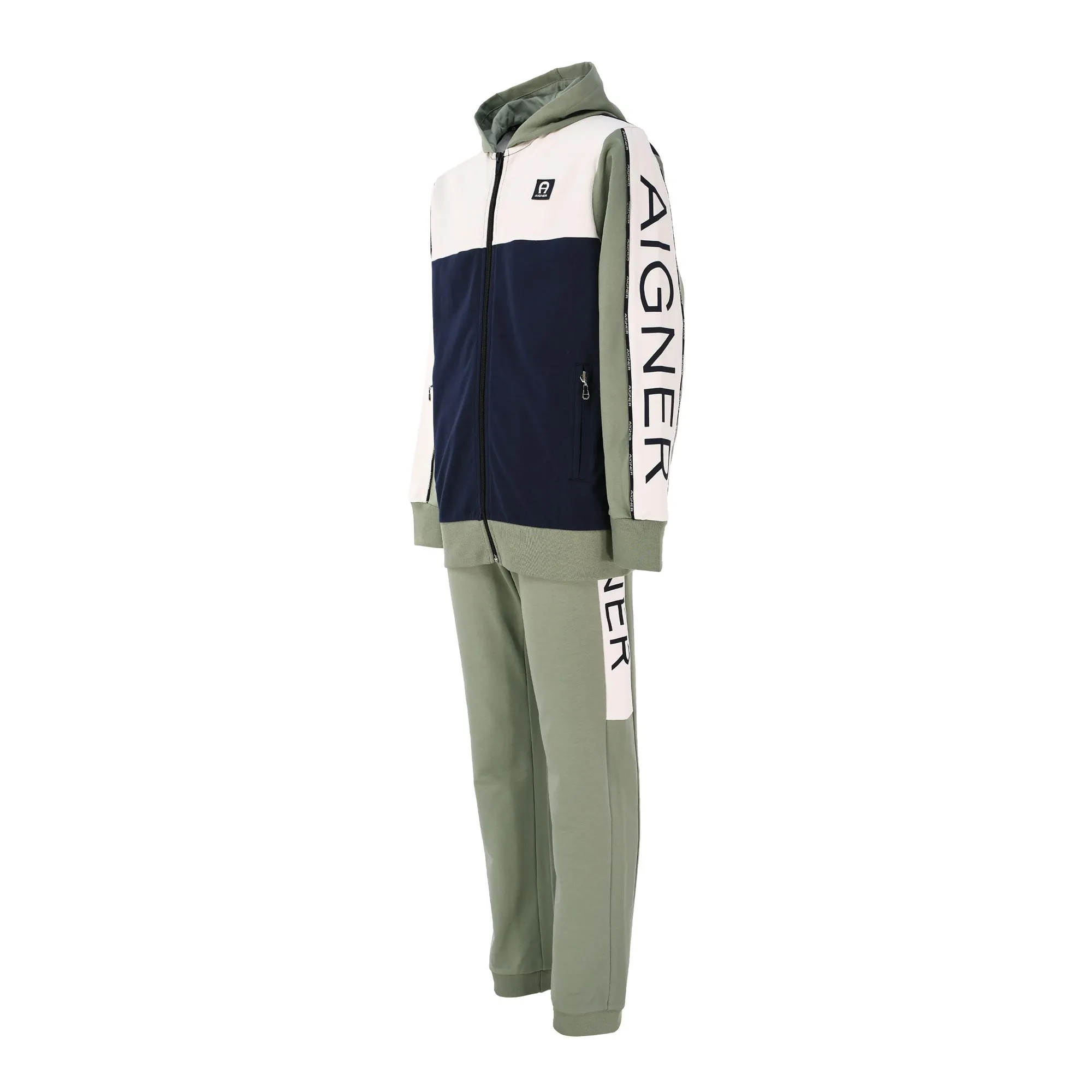 Aigner Kids Hooded Jogging Suit