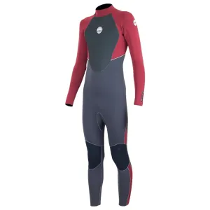 Alder 5/4/3mm Stealth Junior Kids Wetsuit - Cardinal Red