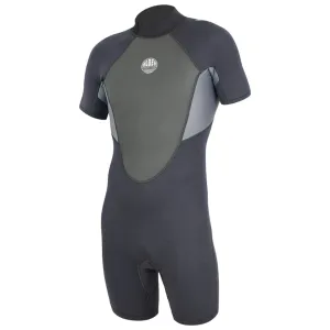 Alder Mens Impact 3/2mm Shortie Wetsuit  - Black