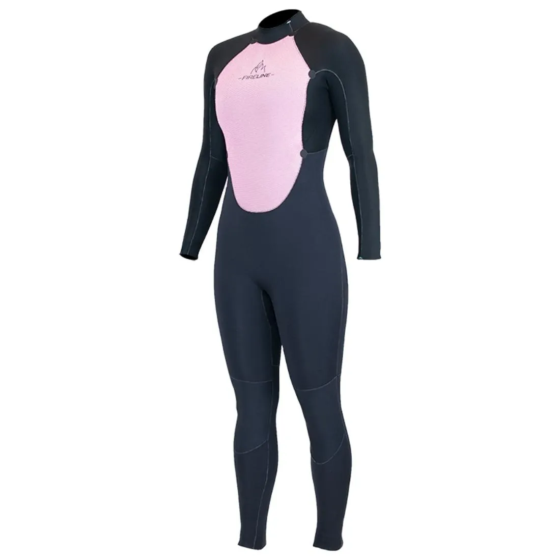 Alder Women's Stealth 5/4/3mm Back Zip Winter Wetsuit - Black