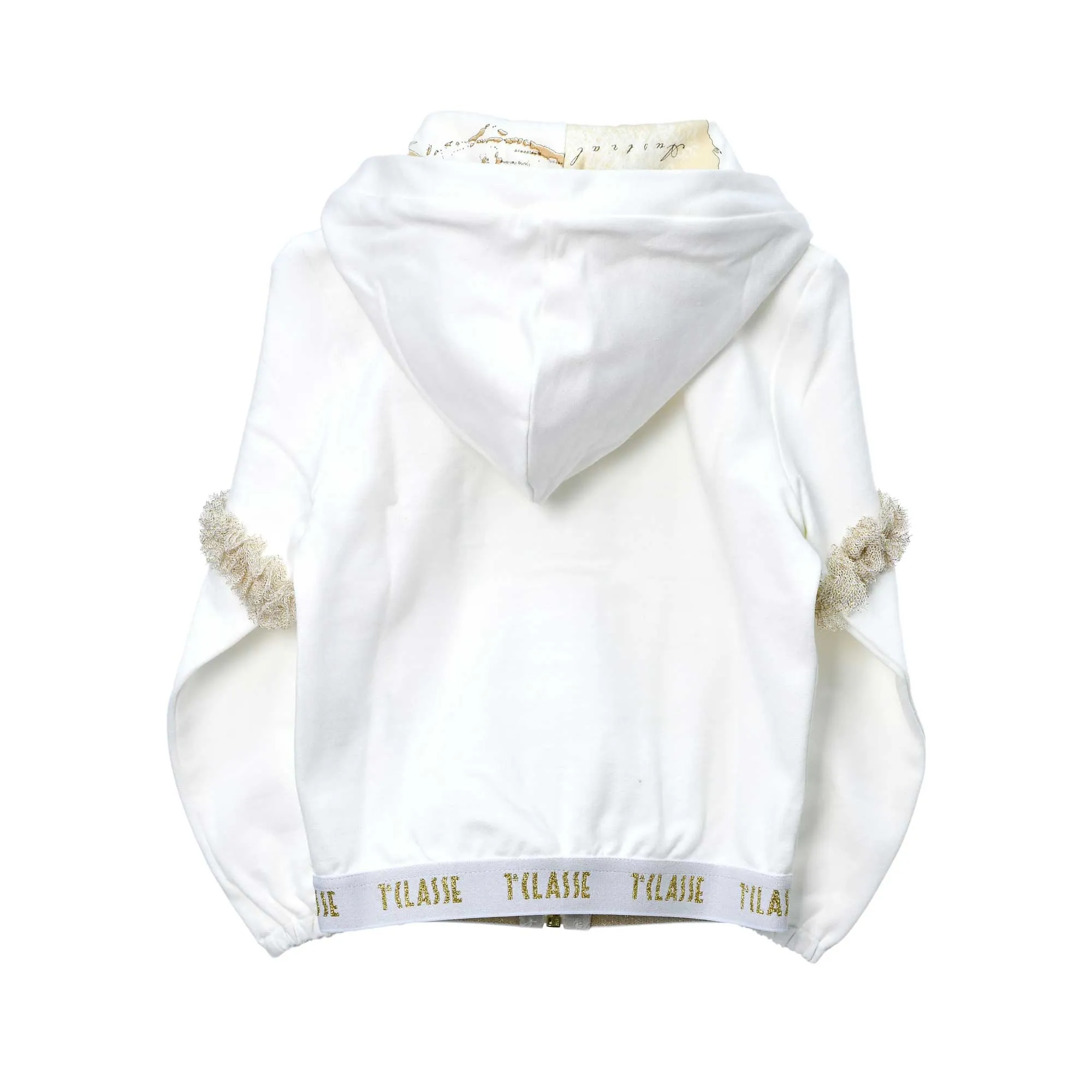 Alviero Martini Kids Girl's Cream Jogging Suit