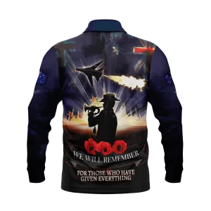 Anzac Blue Polo Shirt