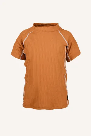 ATEN T-SHIRT - SUDAN BROWN