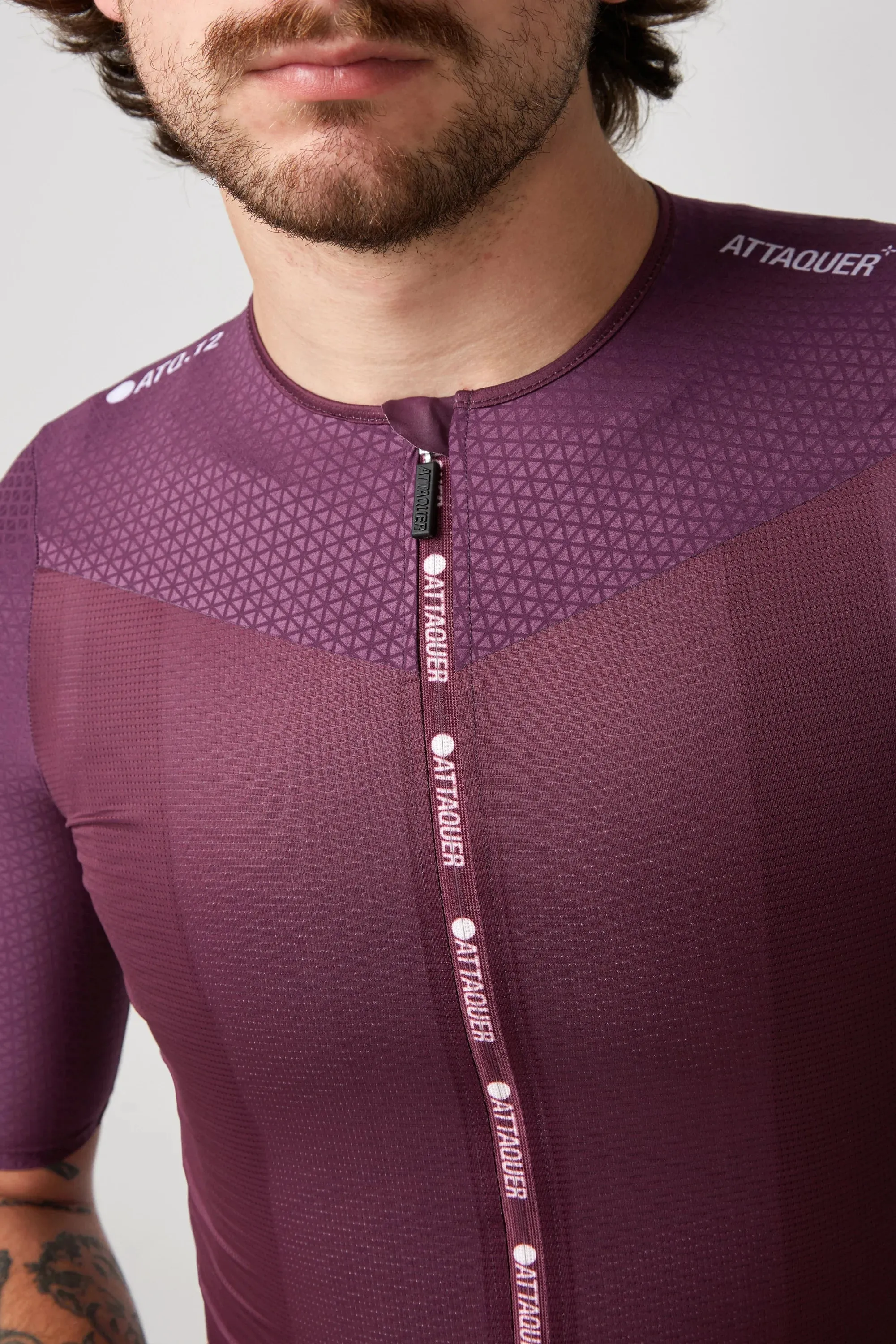 Attaquer ULTRA  Aero Jersey Burgundy