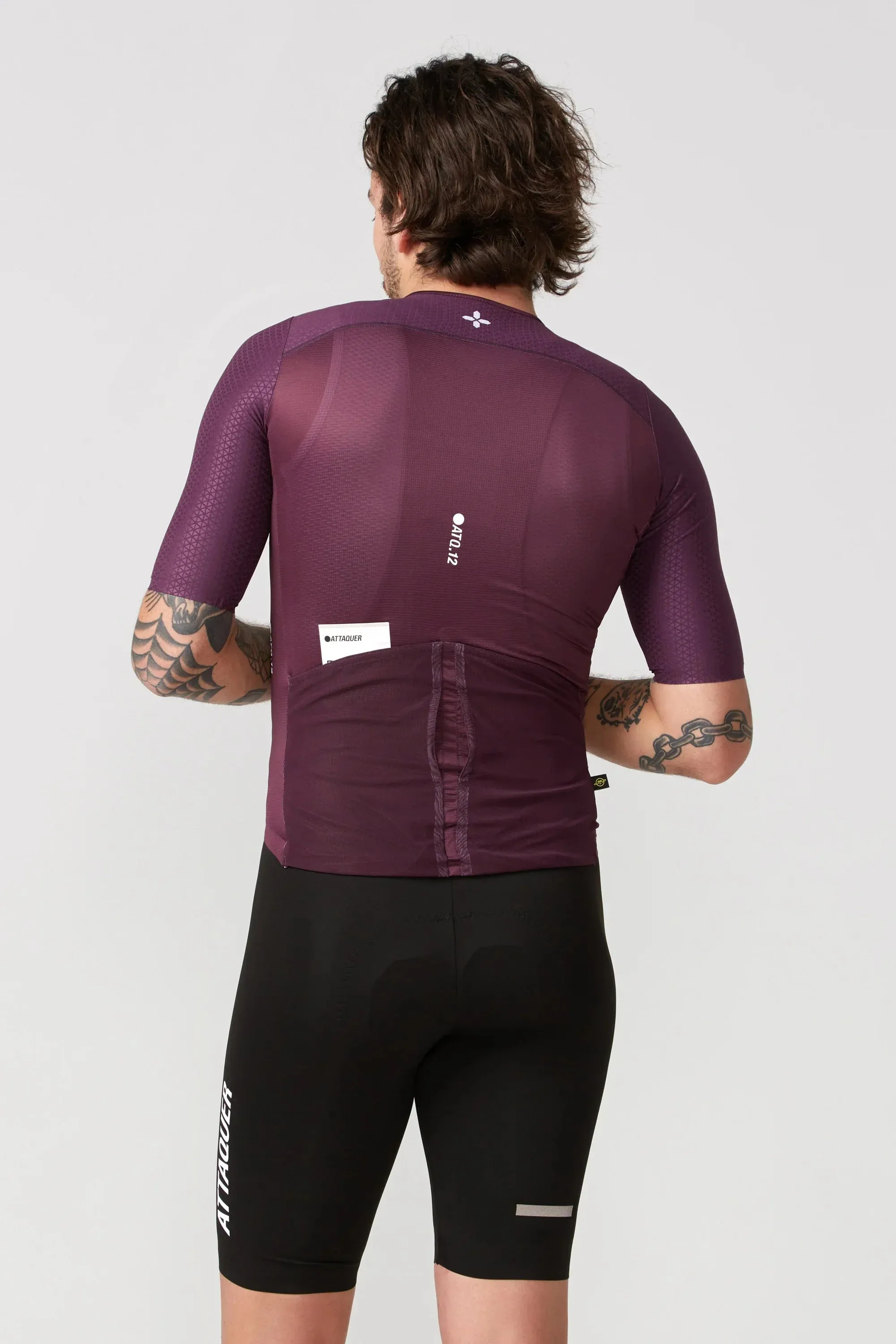 Attaquer ULTRA  Aero Jersey Burgundy