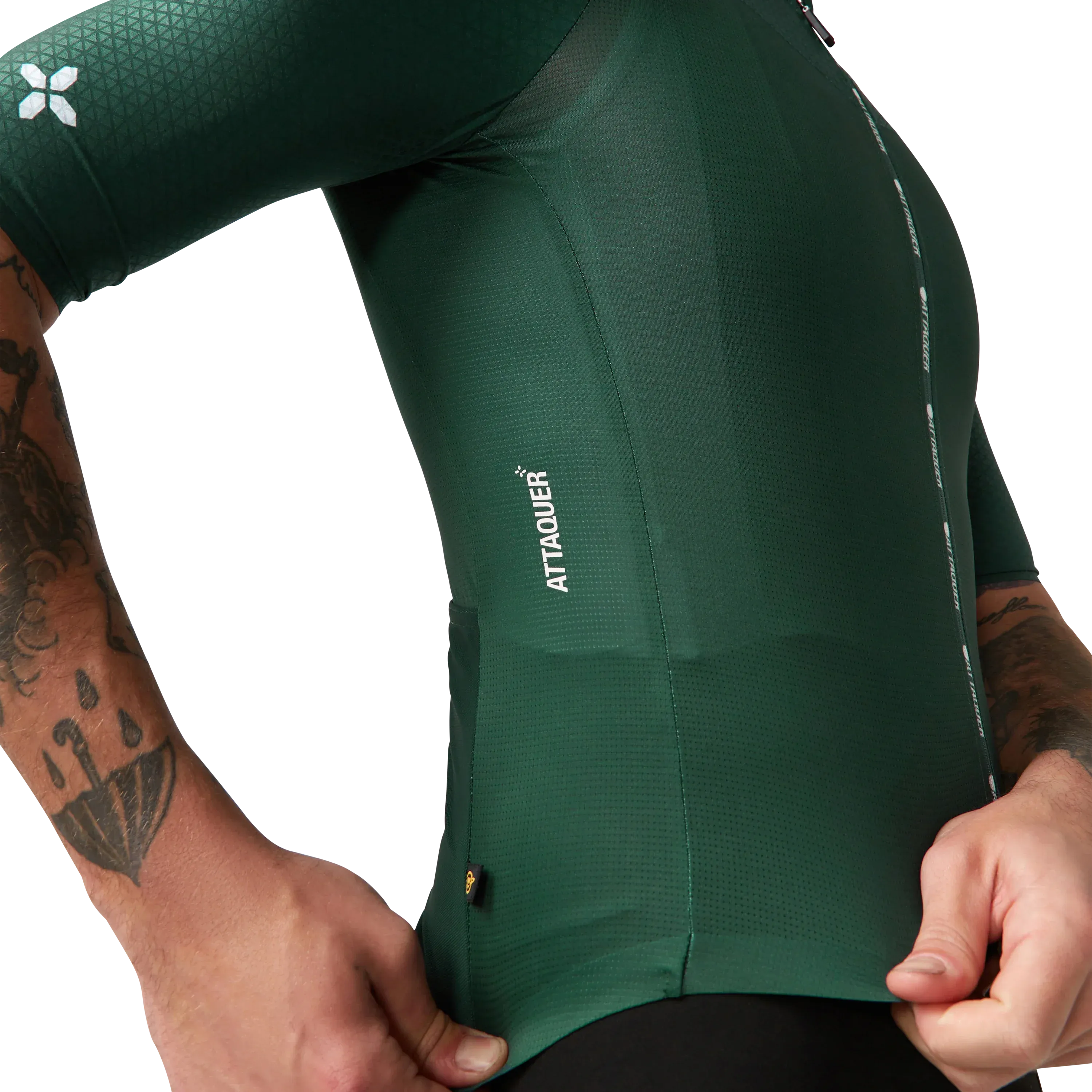 Attaquer ULTRA  Aero Jersey Deep Green