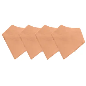 Baby Bandana Bibs - Peach Fuzz