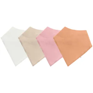Baby Bandana Bibs - Soft Petals