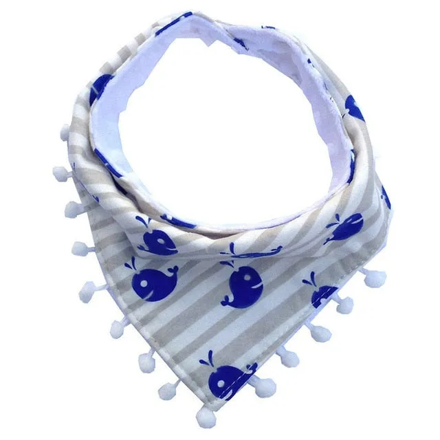 Baby Bibs Cotton Waterproof Feeding Bibs Saliva Towel