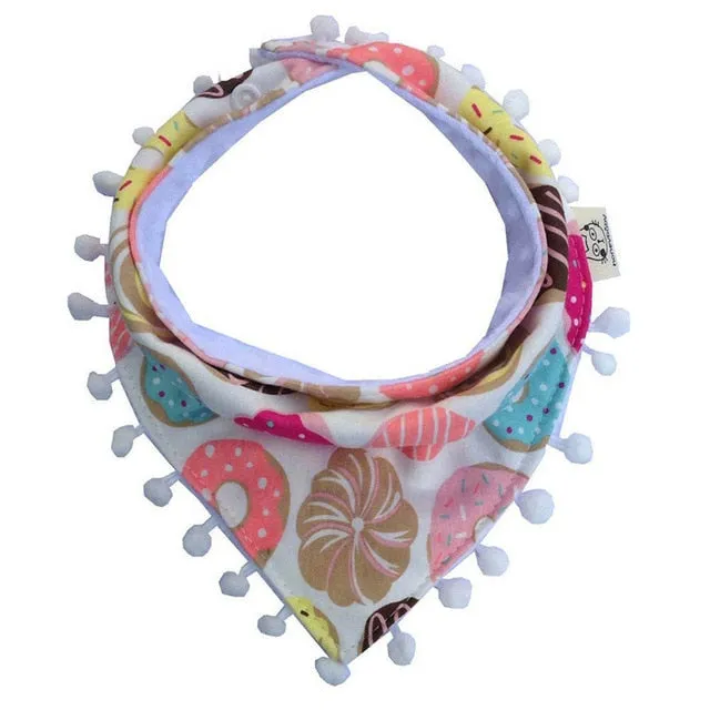 Baby Bibs Cotton Waterproof Feeding Bibs Saliva Towel