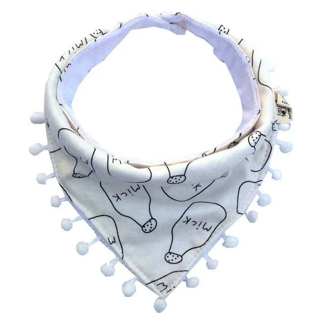 Baby Bibs Cotton Waterproof Feeding Bibs Saliva Towel