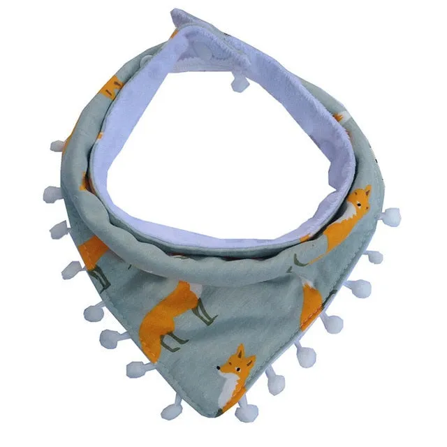 Baby Bibs Cotton Waterproof Feeding Bibs Saliva Towel