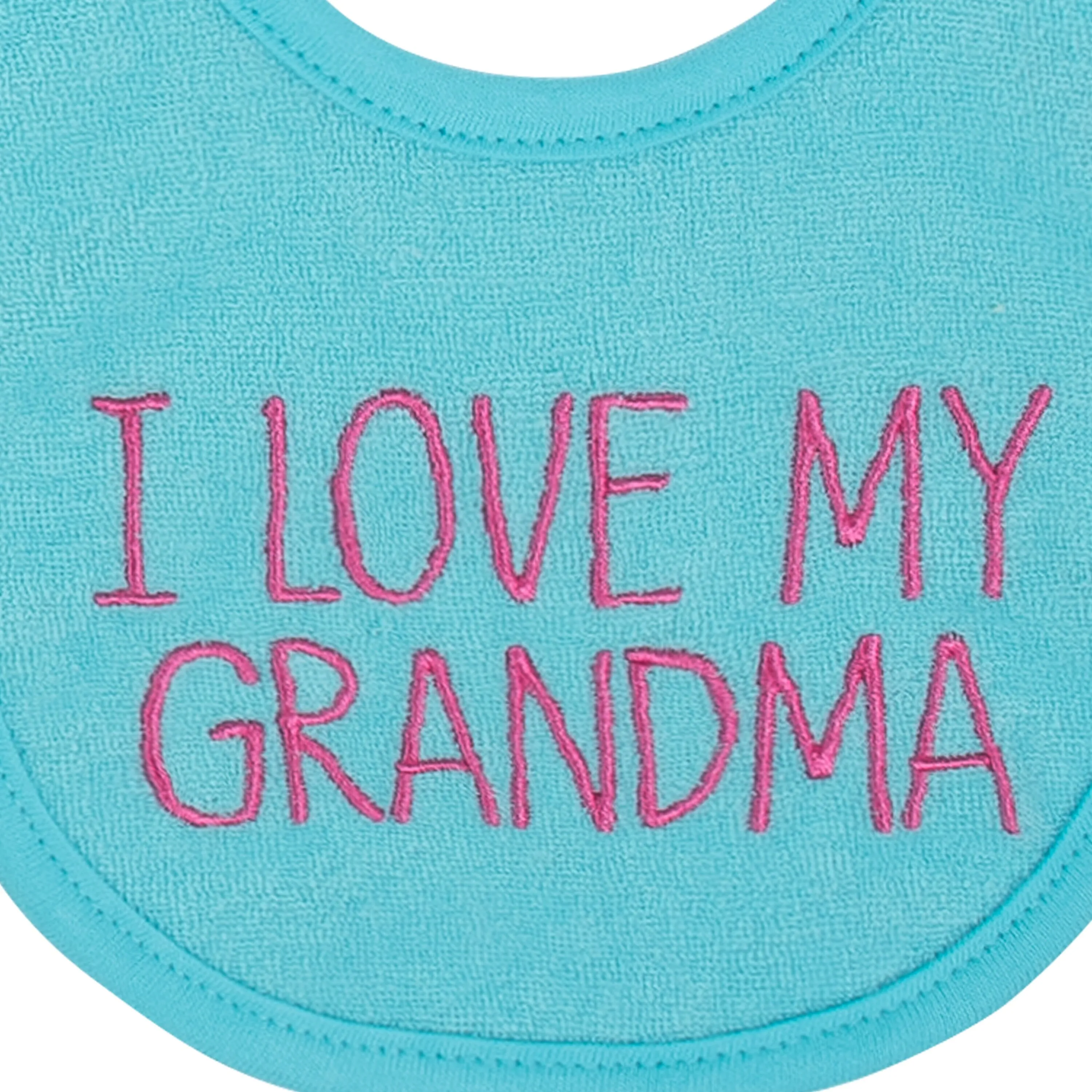 Baby Girls' 5-Pack Carmine Rose Dribbler Bibs
