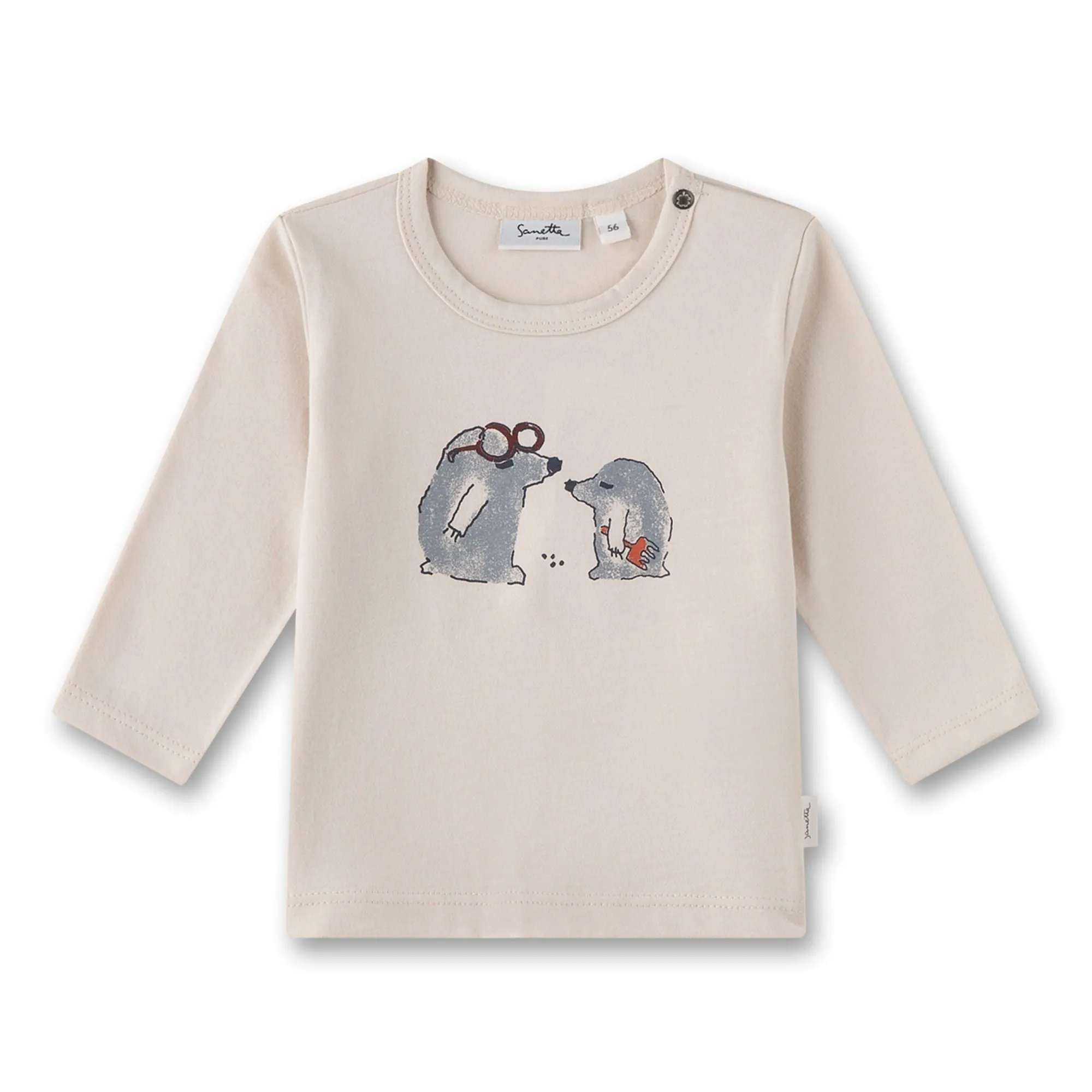 Baby Longsleeve aus 100% Bio-Baumwolle