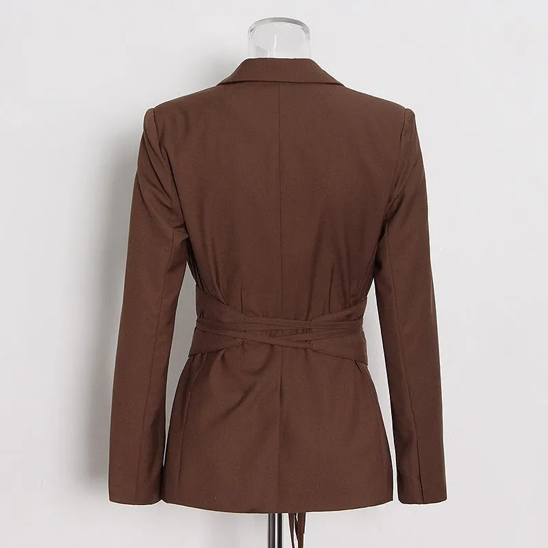 Bandage Elegant Blazer Suit