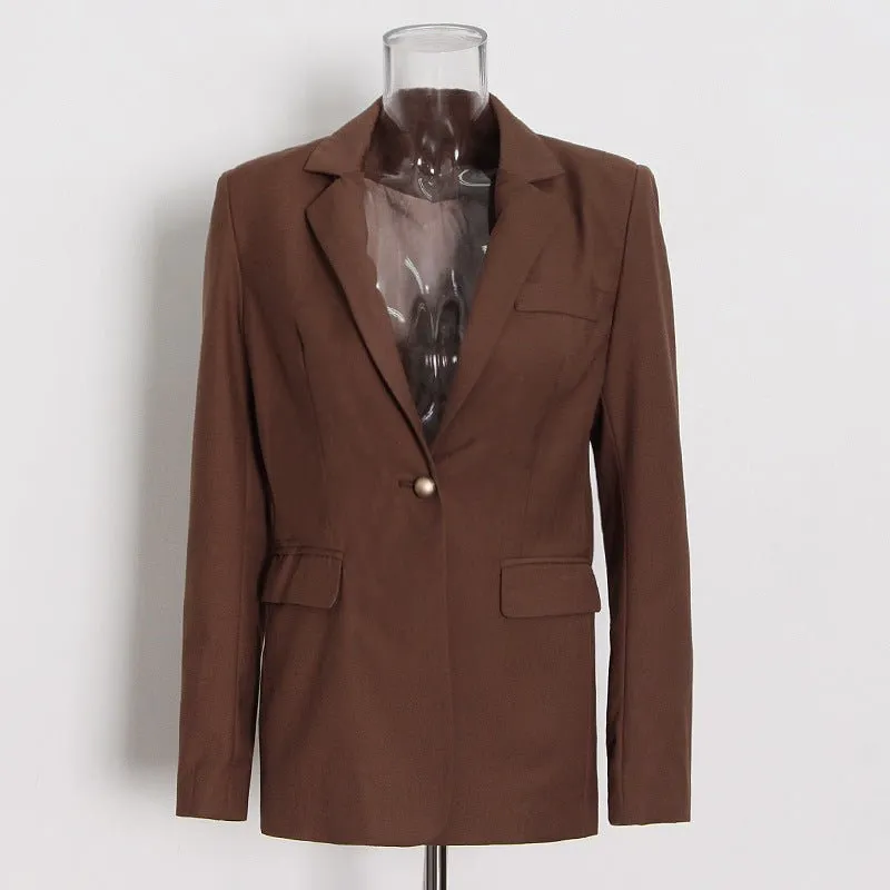 Bandage Elegant Blazer Suit