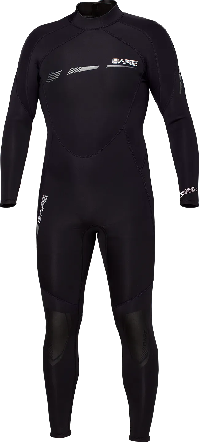 Bare Men's 3/2mm S-flex wetsuit - Sizes Medium, Medium/Large and Large
