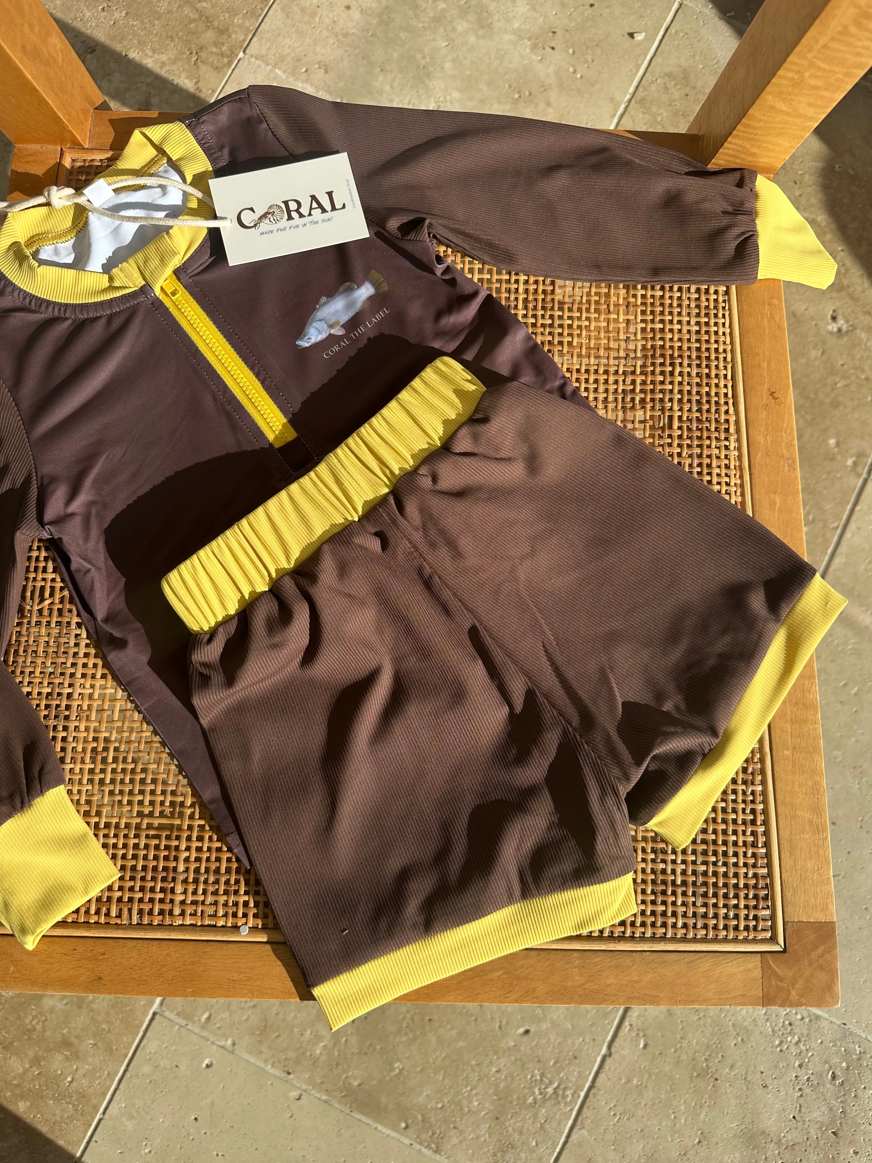 'BARRAMUNDI' KIDS RETRO SHORTS