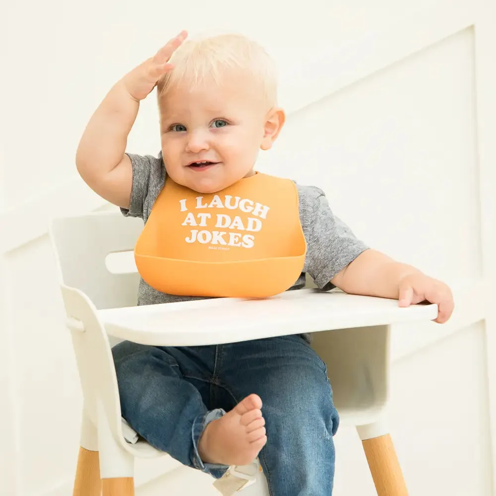 Bella Tunno I Laugh at Dad Jokes Wonder Bib