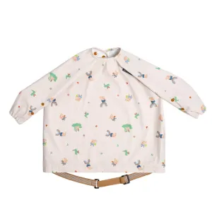 BIBADO Coverall Weaning Bib - George Pig Beige