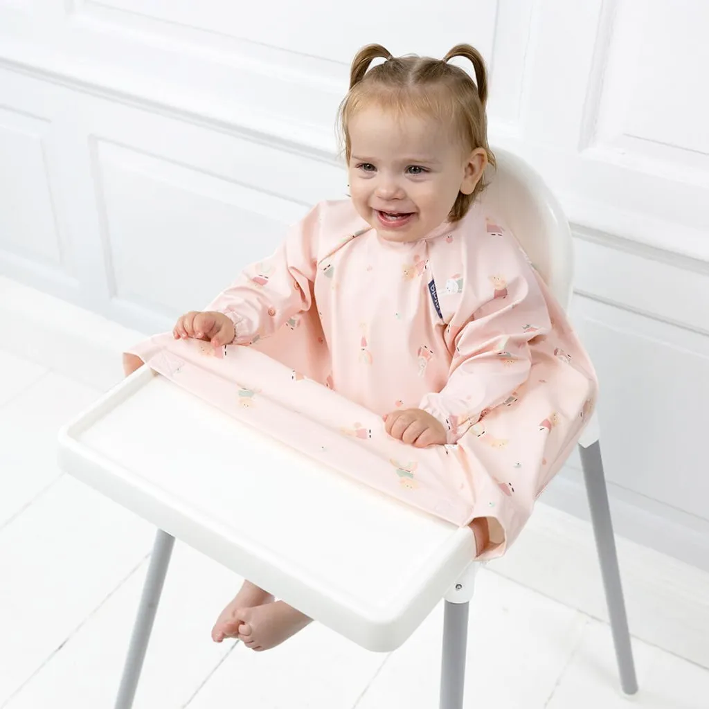 BIBADO Coverall Weaning Bib - Peppa PigPink