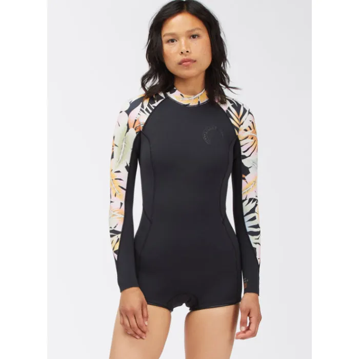 BILLABONG Spring Suit Fever LS Spring Suit Womens - Black