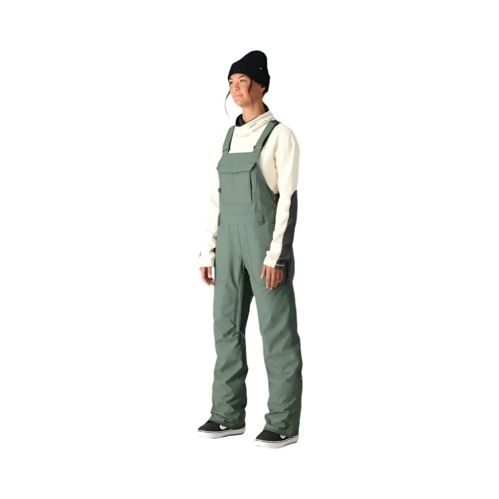 Black Magic Bib Snowboard Pants - Womens
