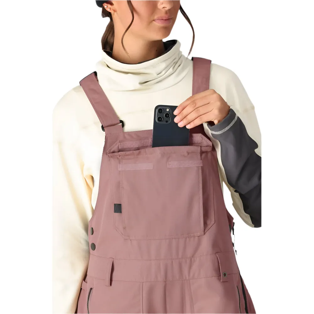Black Magic Bib Snowboard Pants - Womens