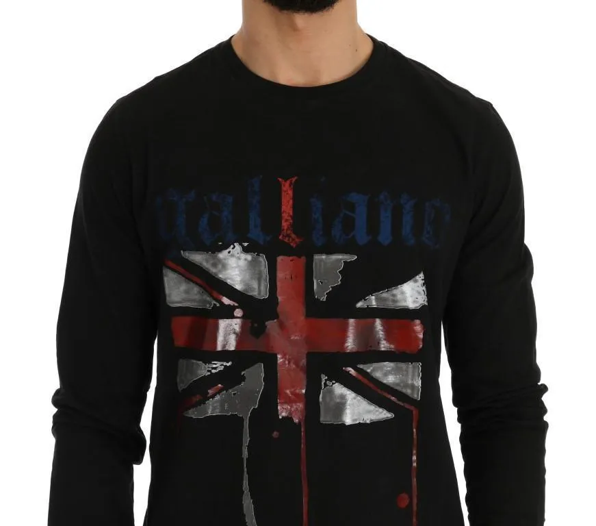 Black Motive Flag Long Sleeve T-Shirt