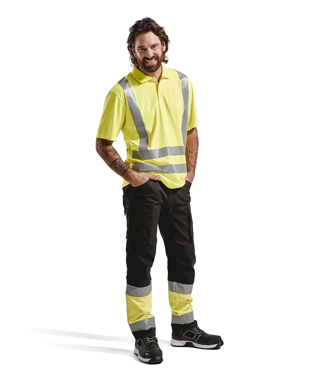 Blaklader Uv Polo Shirt Hi-Vis 3391