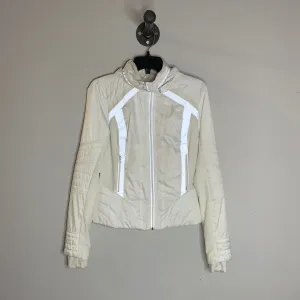 Blanc Noir White Zip Jacket