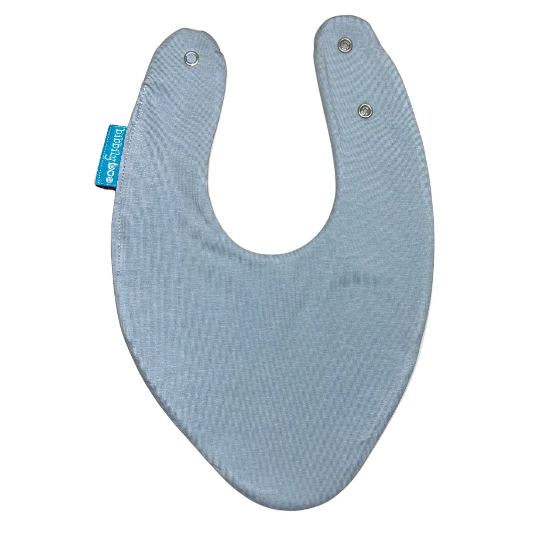 Blue Bundle of 3 Waterproof Dribble Bibs