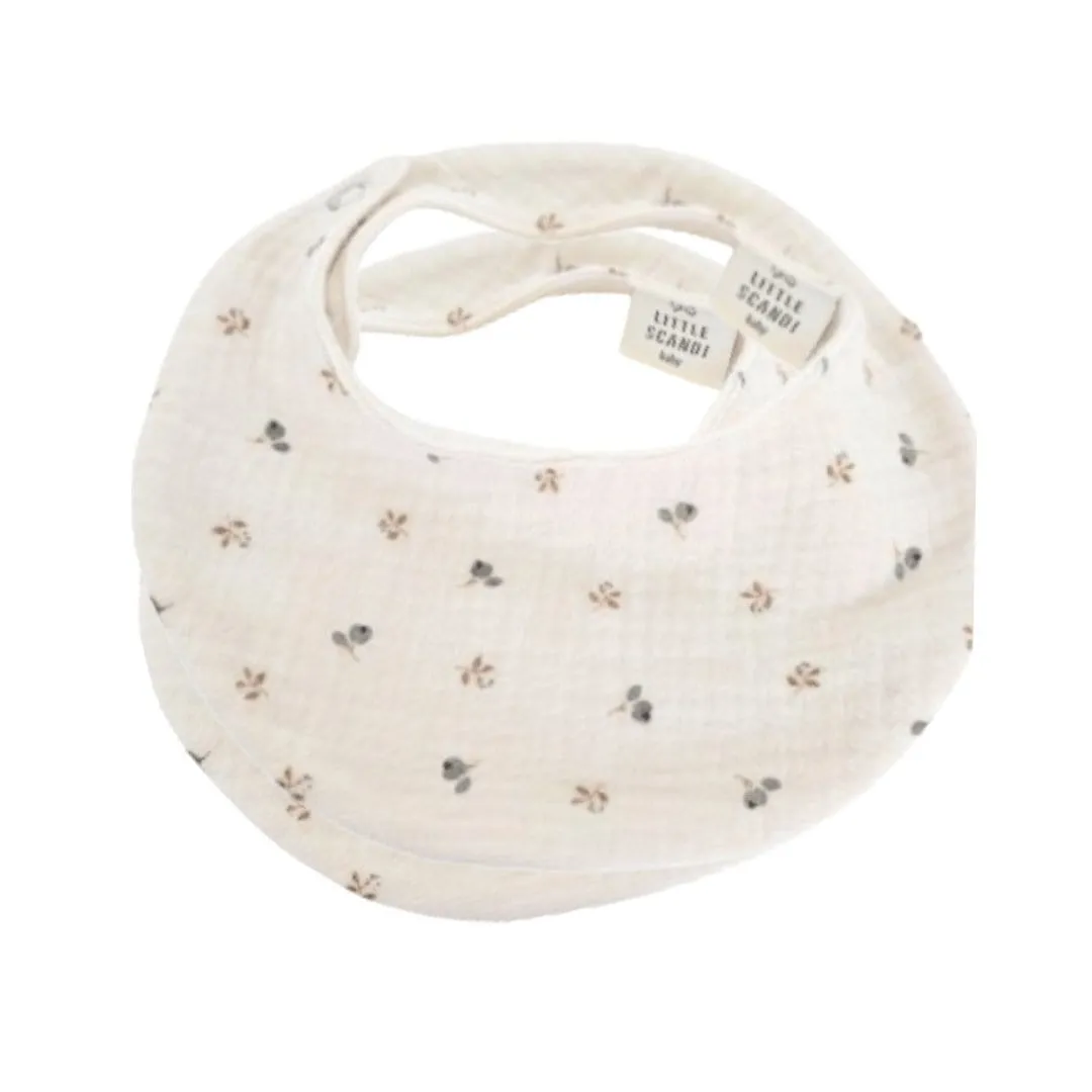 Blueberries Waterproof Bib Set