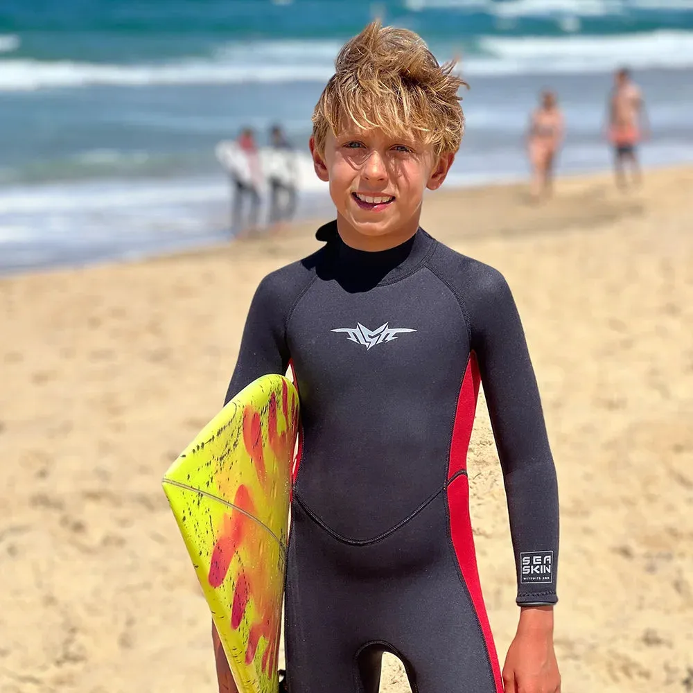 Boys Wetsuit with Back Zipper