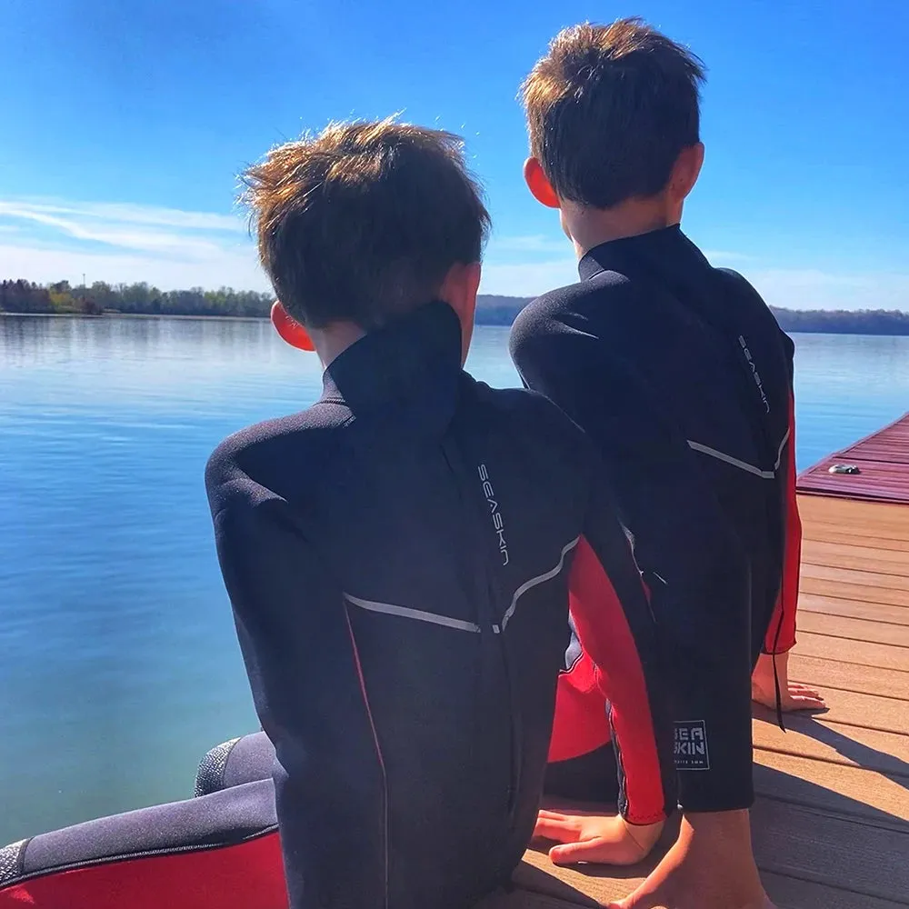 Boys Wetsuit with Back Zipper