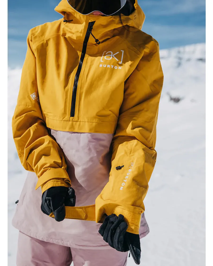 Burton Women's [ak] Kimmy Gore 2L Anrk Goldenrod/Shadow Pink 2025