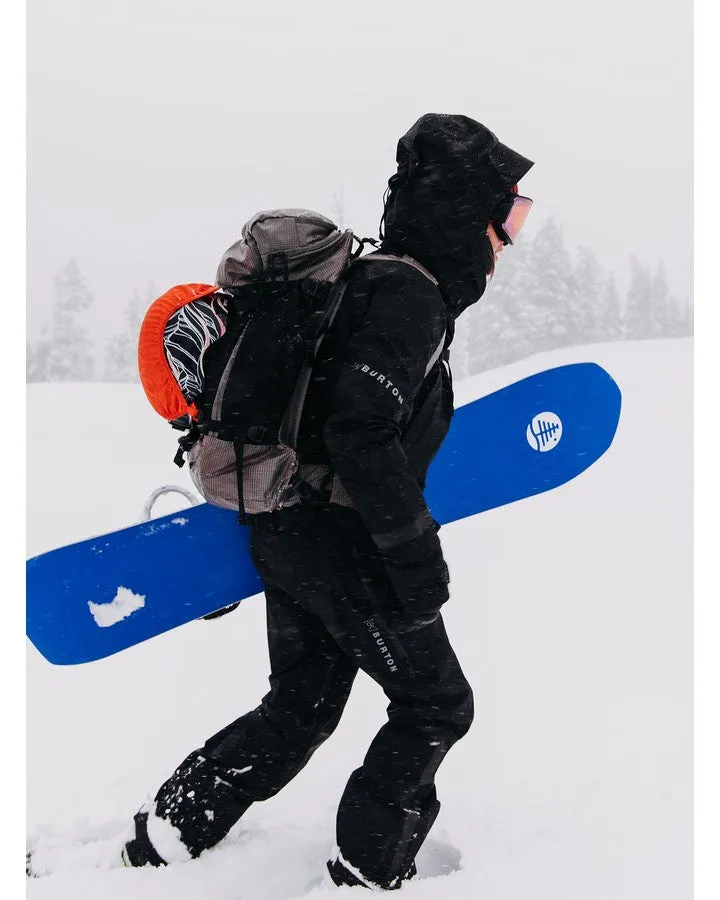Burton Women's [ak]® Tusk Gore-Tex Pro 3L Hi-Top Bib - True Black - 2023