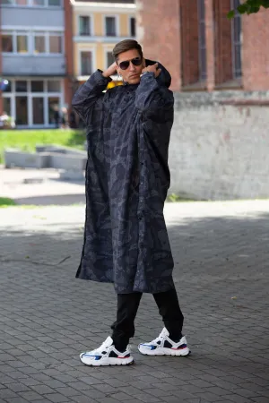 Camouflage Men Poncho