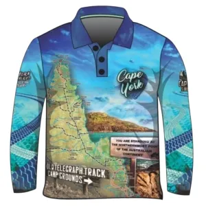 Cape York | Cape York Tour Blue Fishing Shirt ★Pre-Order★
